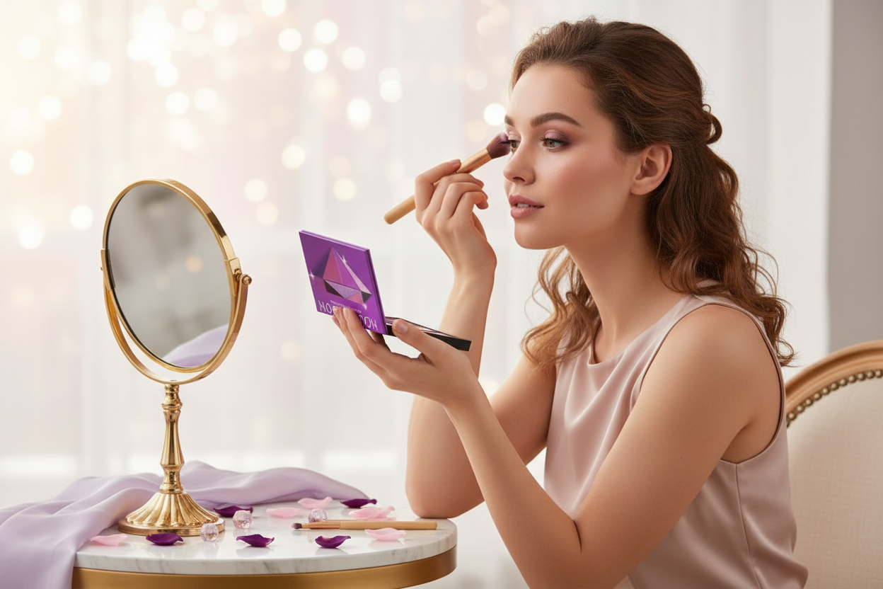 Obsessions Eyeshadow Palette – Highly Pigmented Neutral & Glam Shades